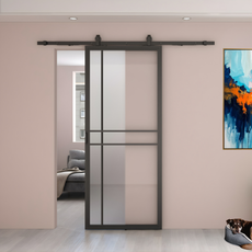 STALEN SCHUIFDEUR MELKGLAS | PRESTIGE