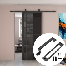 STALEN SCHUIFDEUR ROOKGLAS | PRESTIGE