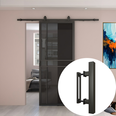 STALEN SCHUIFDEUR ROOKGLAS | PRESTIGE
