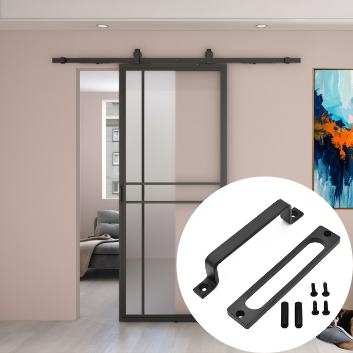 STALEN SCHUIFDEUR MELKGLAS | PRESTIGE