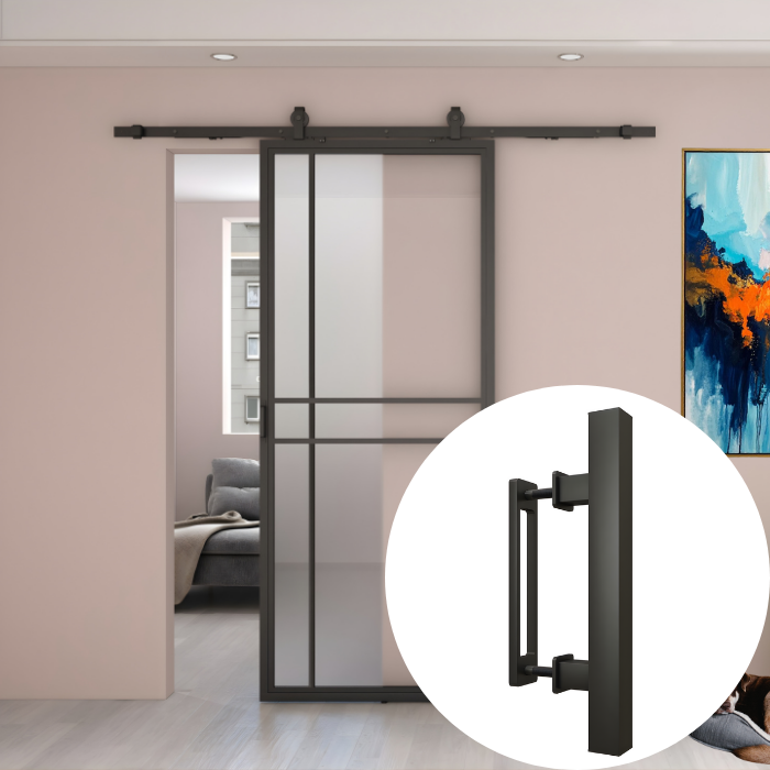 STALEN SCHUIFDEUR MELKGLAS | PRESTIGE